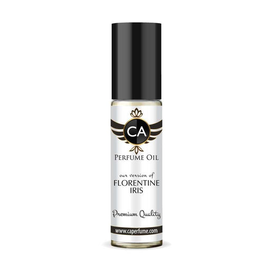 CA Perfume Impression of Florentine Iris for Men Fragrance Oil Floral Scent Long Lasting Cologne for Men Travel Size TSA Ready Mini Parfum Body Oil Roll-on 0.33 Fl Oz 10ml
