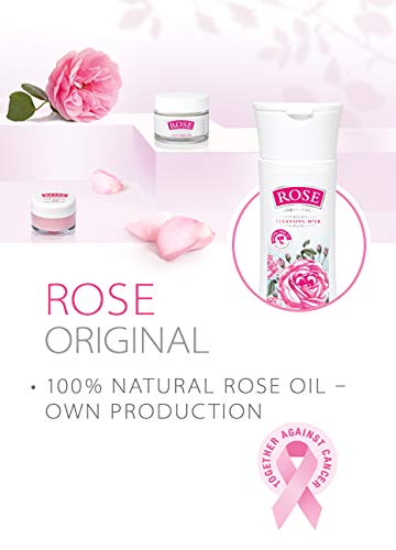 Bulgarian Rose Body Lotion with Natural Rose Oil for Moisturizing and Rejuvenating the Skin,Hydrating Daily Body Lotion for Soft, Smooth Skin, Paraben Free