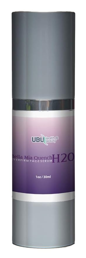 BellaMia Quench H20 - Everfirm Face Serum - The undermakeup difference - Morning Anti Aging Face Serum - Start your day with a Lift - Powerful Serum formulated to deliver anti aging actives fast