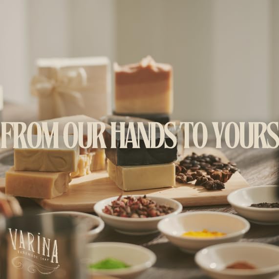 Natural Men's 2 Variety Bar Soap - Gentle Cleansing for Sensitive Skin, Earthy Scents - 10 Pack