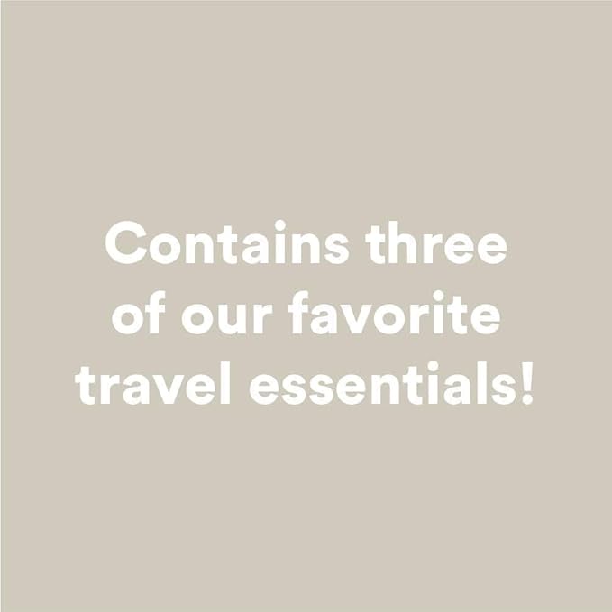 Camille Beckman Classic Collection Travel Trios, French Vanilla, Glycerine Hand Therapy 1.35 oz, Silky Body Cream 2 oz, Hand & Shower Cleansing Gel 2 oz