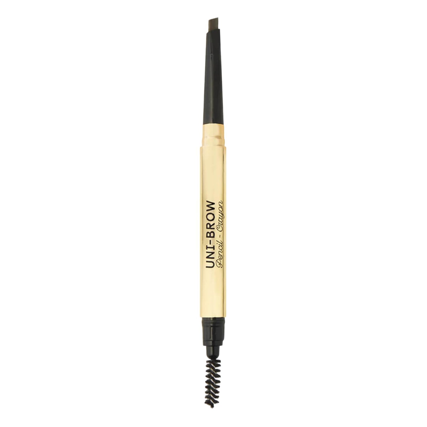 Winky Lux Uni-Brow Eyebrow Pencil, Dual-Ended with Spoolie, Waterproof Brow Definer with Ultra-Fine Tip, Universal Shade for Natural Looking Brows (Brown, Blonde, Taupe)