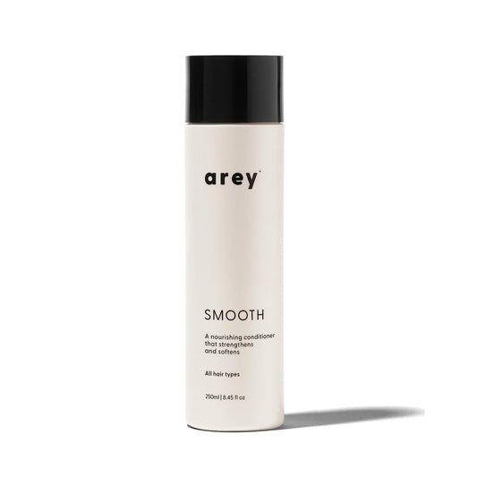 Arey Smooth Conditioner | Reduce the Signs of Aging Hair | Retains Moisture, Promotes Smoothness | For Use with Wash Shampoo | Vegan, Gluten-Free, Residue-Free & Cruelty-Free (8.45 Fl Oz, 30 Uses)