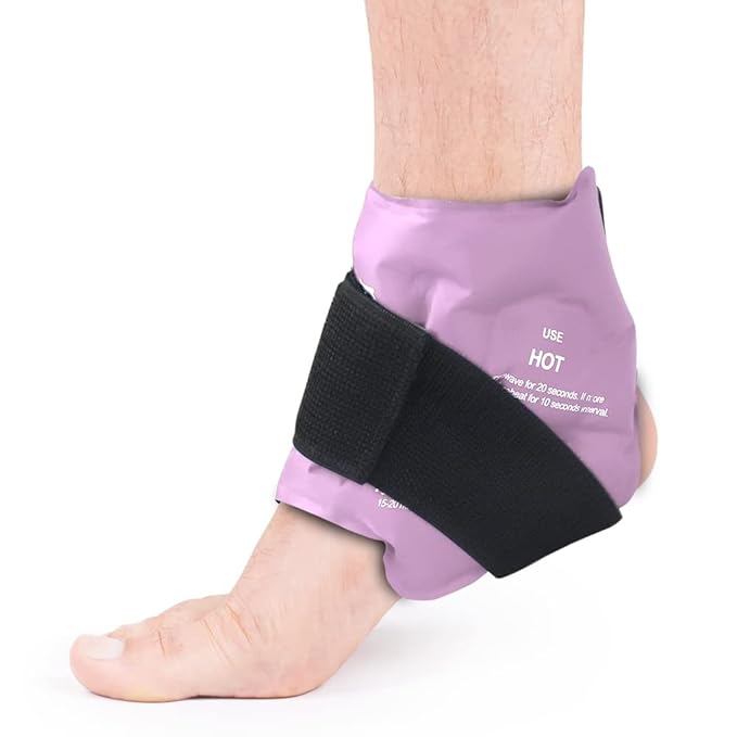NEWGO Bundle of Cold Eye Mask and Ankle Ice Wrap