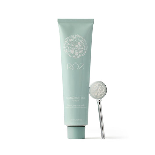 RŌZ Foundation Mask – Hydrating & Repairing Hair Treatment for All Hair Types – Deep Conditioning to Strengthen, Smooth & Nourish – Vegan, Color Safe, Silicone Free