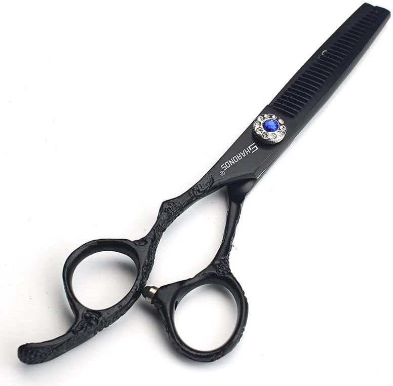 hairdresser professional scissors set left-handed 6.0 inch hair sparse scissors hairdressing scissors 440C (Thinning shears)
