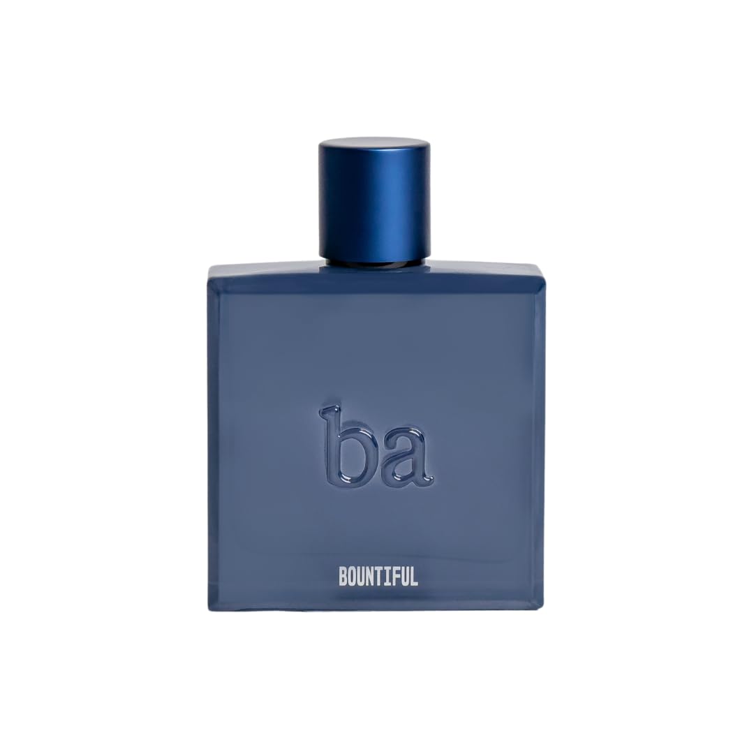 Blu Atlas Bountiful Eau De Parfum for Men- Long-lasting Woody and Floral Cologne With Violet, Oakmoss & Sandalwood, Clean Ingredients- 100 ml Sophisticated Fragrance for Everyday Wear