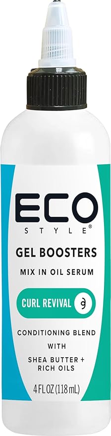 Eco Style Olive Oil 16 Ounce and Curl Revival Serum