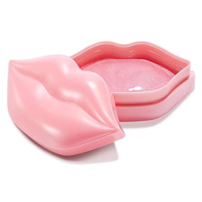 60 Pairs Lip Masks with Eye Mask, 24K Collagen Under Eye Patches for Dark Circles and Puffy Eyes, Reduce Lip Wrinkles, Anti Chapped & Remove Lip Dead Skin, Nourishes the Lip & Eye Skin