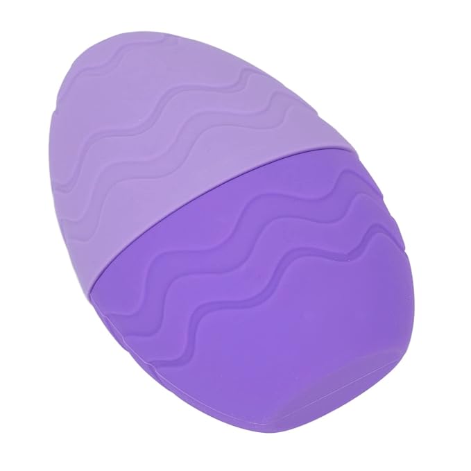 Yosoo Silicone Egg Shaped Eye & Face Puffiness Relief Massage Ice Roller - Portable Ice Facial Roller