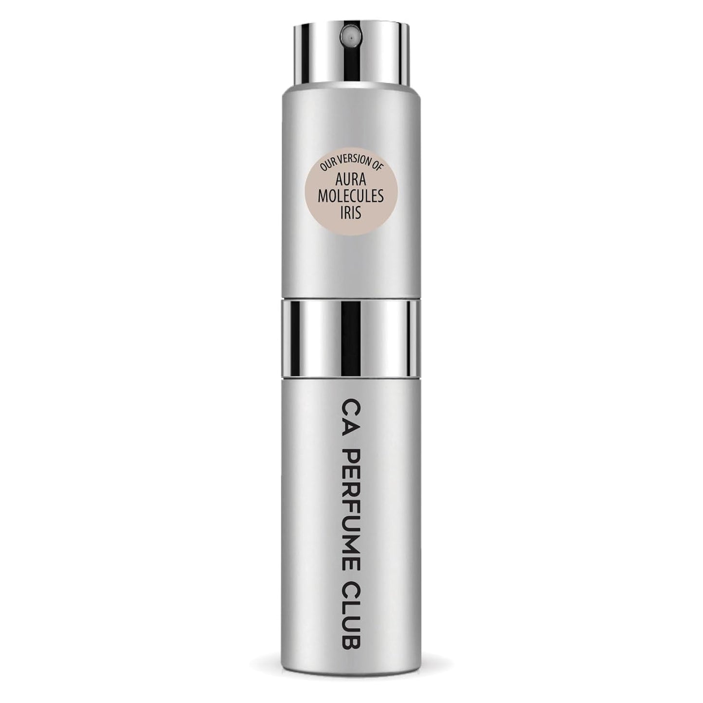 CA Perfume Impression of Rare Molecules 01 Iris for Women and Men Woody Scent Long Lasting Unisex Fragrance Eau De Parfum Travel Size Refillable Atomizer Spray 0.27 Fl Oz 8ml