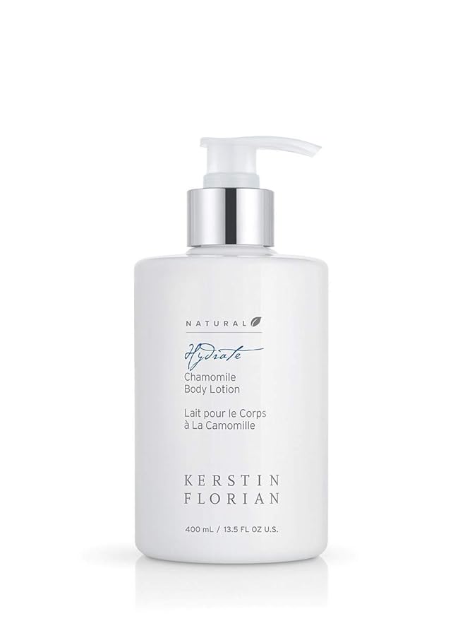 Kerstin Florian Chamomile Body Lotion | Nourishing Hydrating Moisturizer with Aloe & Jojoba Oil | Soothes Dry Skin | 13.5 fl oz