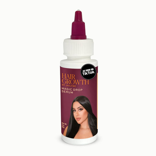 Hair Growth Magic Drop Serum by Jailyne Ojeda – Fast-Absorbing, Scalp Revitalizing Formula – Promotes Thicker, Healthier Hair with Botanical Extracts & Keratin – Made in USA