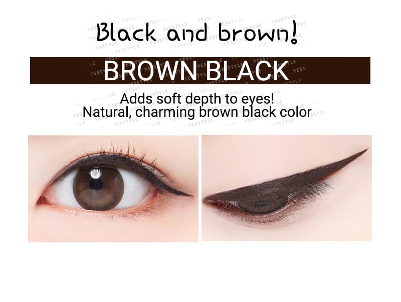 MACQUEEN - Waterproof Pen Eyeliner (Brown Black)