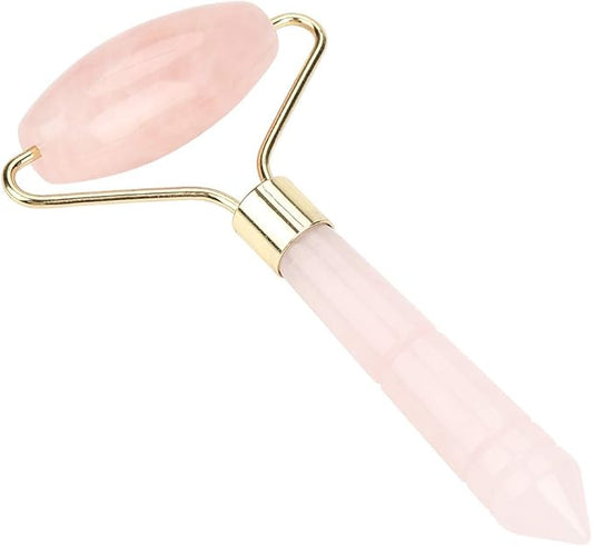 Jade Face Roller, Gua Sha Massage, Anti Aging Jade Stone Massager for Face and Eye Massage, Make Your Face Skin Smoother and Look Younger Jade Roller Facial Beauty Roller Care Tool