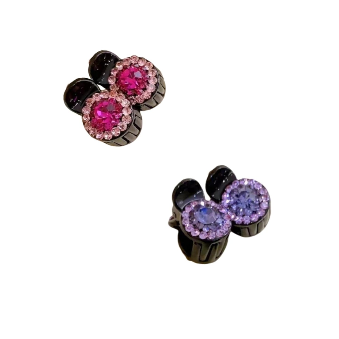 Mini small hair clips for women, exquisite fashion small claw clips hair clips women girl hair accessories(4pcs)