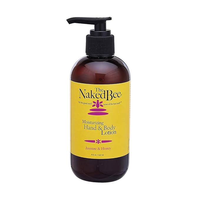 The Naked Bee Coconut & Honey Moisturizing Hand & Body Lotion 6.7oz + Jasmine & Honey Moisturizing Hand & Body Lotion 8oz