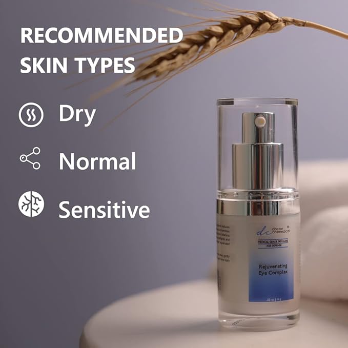 Rejuvenating Eye Complex Cream | Eye Cream for Dark Circles & Puffiness | Professional Grade Anti-Aging Eye Cream | Best Eye Cream for Instant Results | 0.53 ounce / 15g