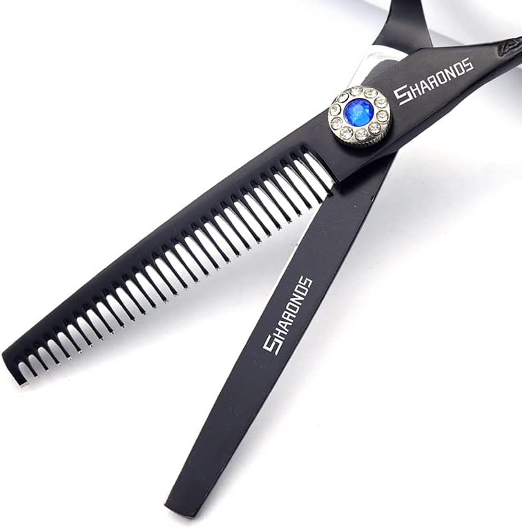 hairdresser professional scissors set left-handed 6.0 inch hair sparse scissors hairdressing scissors 440C (Thinning shears)