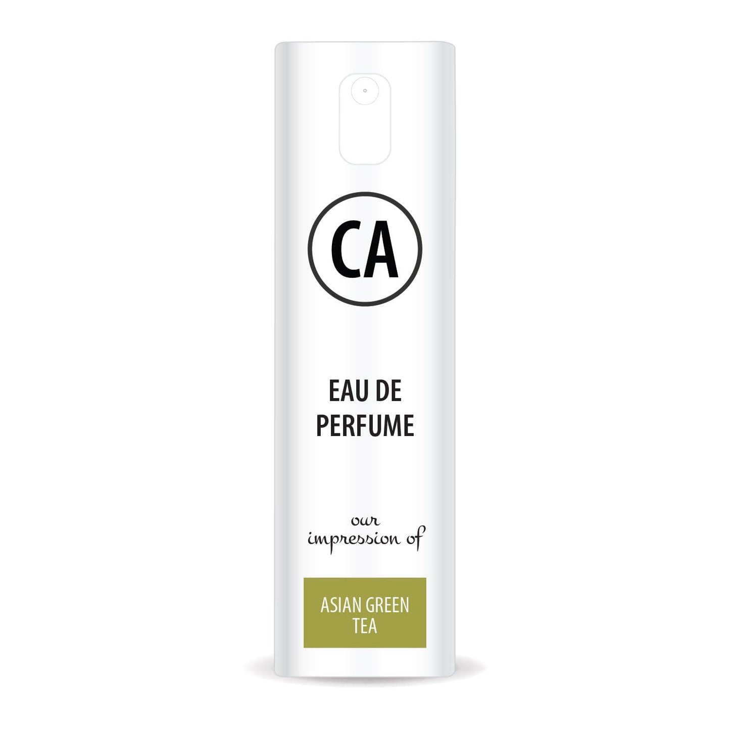 CA Perfume Impression of Asian Green Tea Unisex Eau De Parfum Citrus Aromatic Scent Long Lasting Unisex Fragrance Travel Size TSA Ready for Day and Night Wear 0.33 Fl Oz 10ml