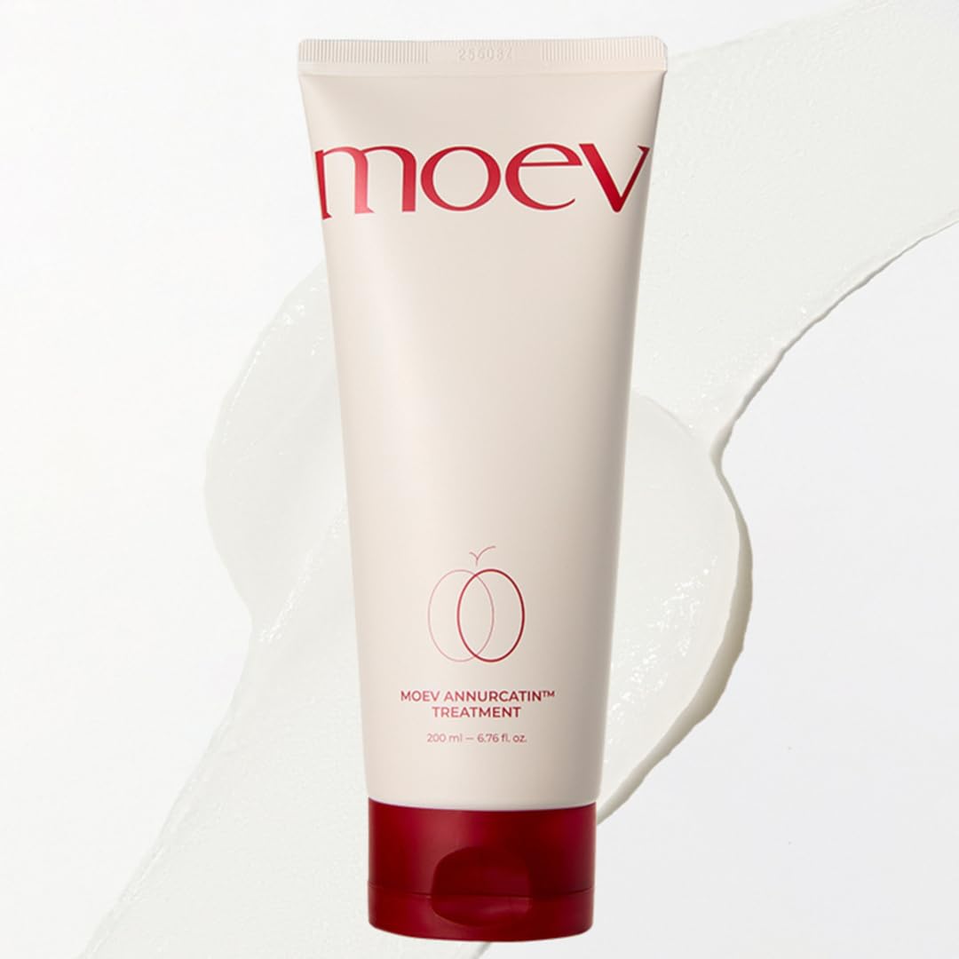 MOEV ANNURCATIN Shampoo and Treatment Mask Set | Korean Apple Hair Care for Strength and Volume in Thinning Hair
