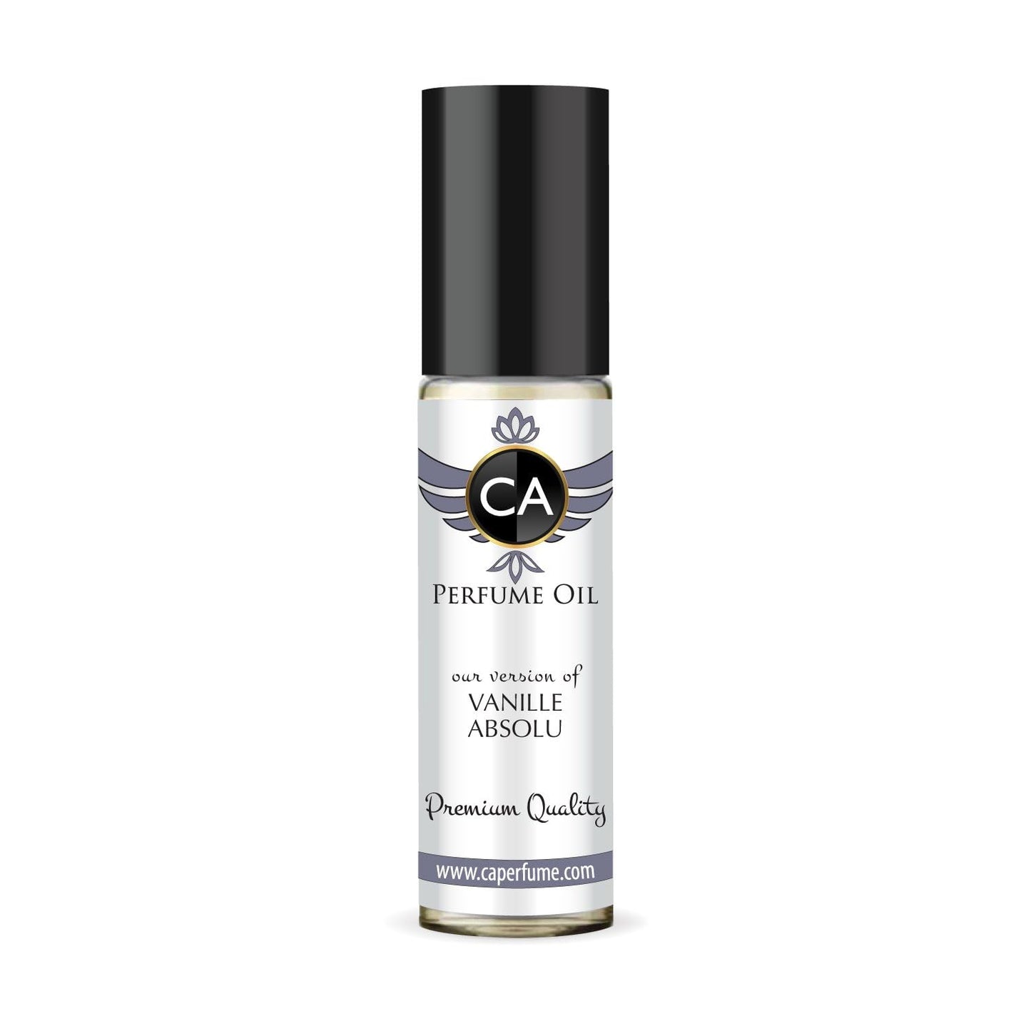 CA Perfume Impression of Vanille Absolu for Women Fragrance Oil Amber Vanilla Scent Long Lasting Perfumes for Women Travel Size TSA Ready Mini Parfum Body Oil Roll-on 0.33 Fl Oz 10ml