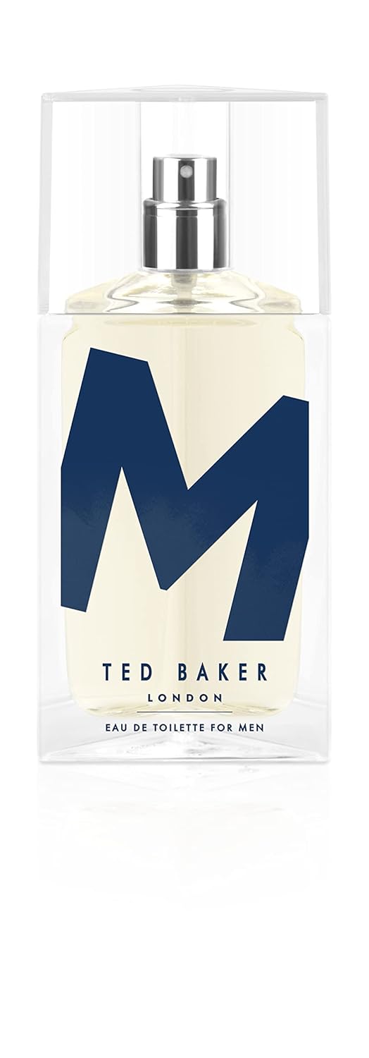 Ted Baker M EDT, Unique Notes of Tonka Bean and Sensual Musk with a Rich Woody Base, Mark of Distinction, Man Eau de Toilette, 2.54 fl oz