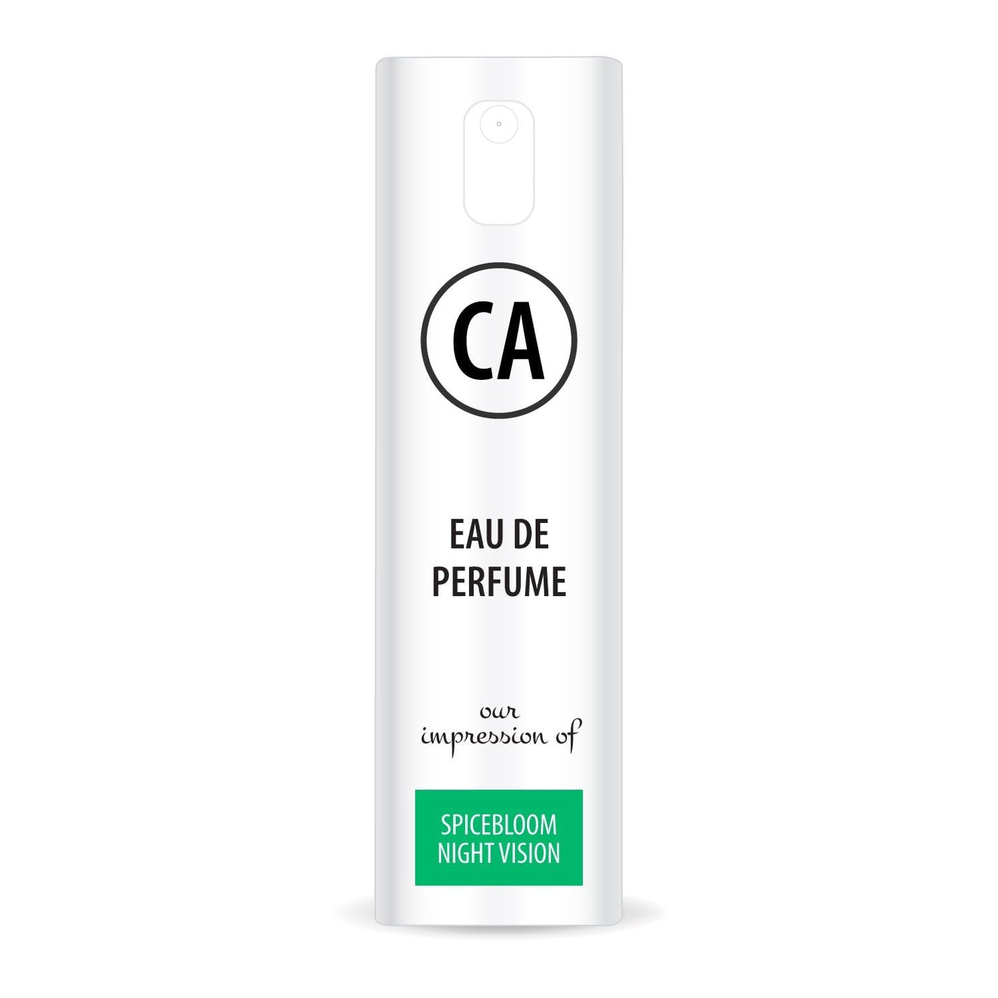 CA Perfume Impression of Spicebloom Night Vision for Men Eau De Parfum Amber Fougere Scent Long Lasting Cologne for Men Travel Size TSA Ready for Day and Night Wear 0.33 Fl Oz 10ml