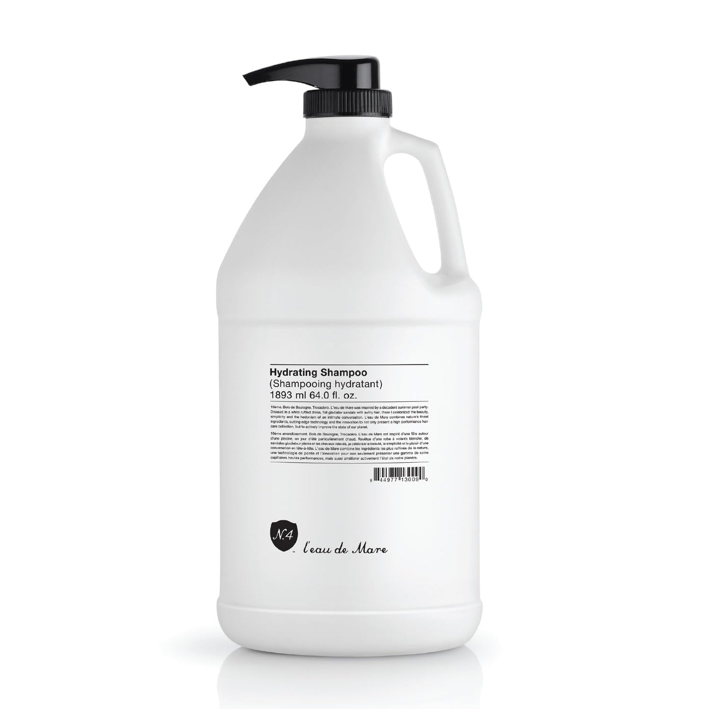 Number 4 Hydrating Shampoo, Shampoo for Women and Men. Sulfate, Gluten, & Paraben Free. Moisturizing & Color Protecting, 64 oz