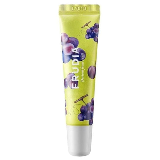 WELCOS FRUDIA Grape Honey Chu Lip Essence - Korean Lip Balm for Men & Women | Lip Plumper Gloss Organic Lip Balm Tubes for Lip Care | Essence Lip Oil Lip Moisturizer for Very Dry Lips (0.33 Fl oz)
