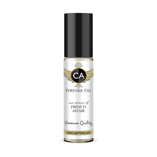 CA Perfume Impression of French Affair Unisex Fragrance Oil Chypre Scent Long Lasting Perfumes for Women & Men Travel Size TSA Ready Mini Parfum Body Oil Roll-on 0.33 Fl Oz 10ml