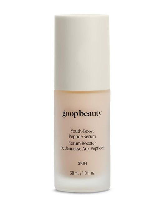goop Beauty Peptide Serum | Reduces Fine Lines, Wrinkles, & Dark Spots | Peptides, Ceramides, & Niacinamide | Anti Aging Treatment to Improve Firmness & Elasticity | 1 fl oz