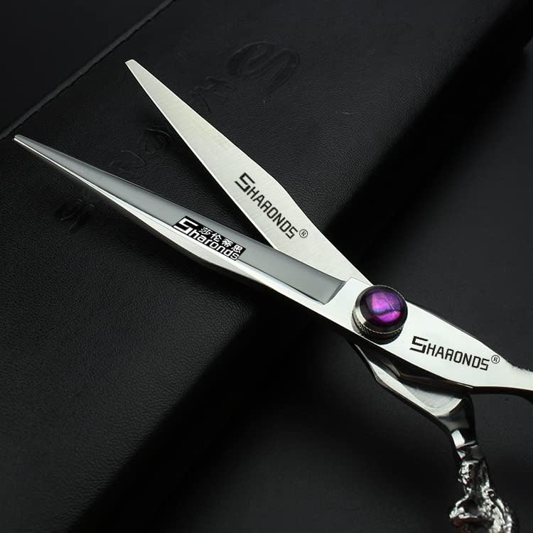 6/7/7.5/8/9 inch Japanese 440C Styling Studio Scissors Barber Professional Styling Tool Set Scissors (7-inch Platte schaar)