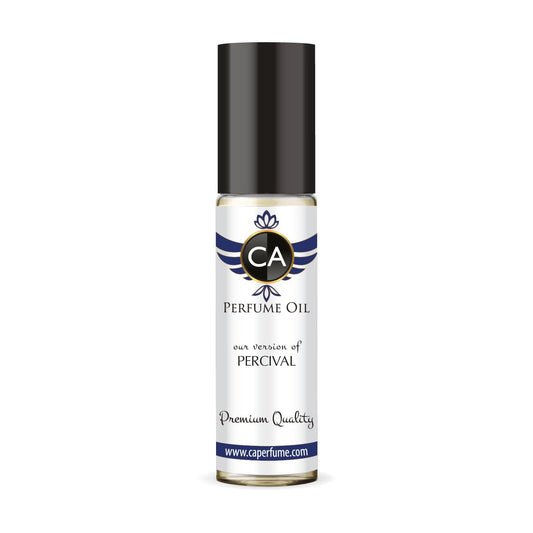 CA Perfume Impression of Percival Unisex Fragrance Oil Citrus Aromatic Scent Long Lasting Perfumes for Women & Men Travel Size TSA Ready Mini Parfum Body Oil Roll-on 0.33 Fl Oz 10ml
