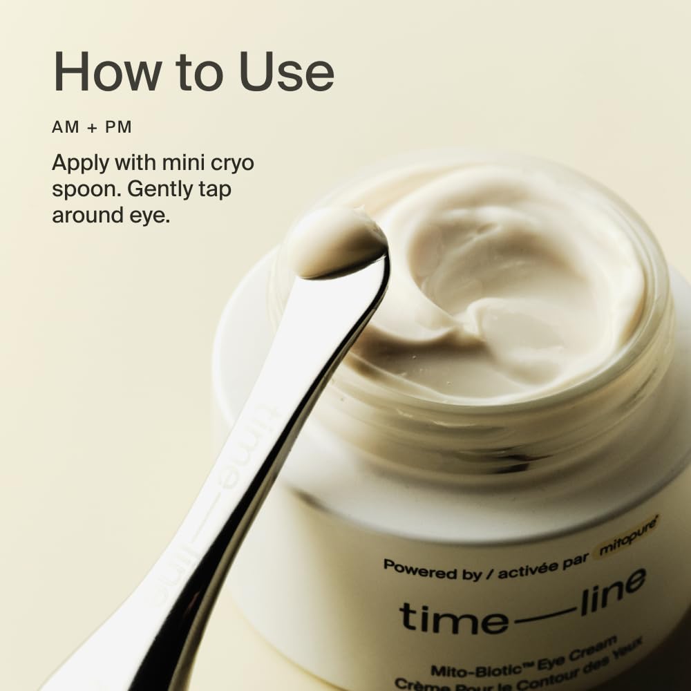 Timeline The Eye Cream - Anti-Aging Cream for Wrinkles, Dark Circles & Under Eye Bags with Urolithin A & Niacinamide - .67 Fl Oz