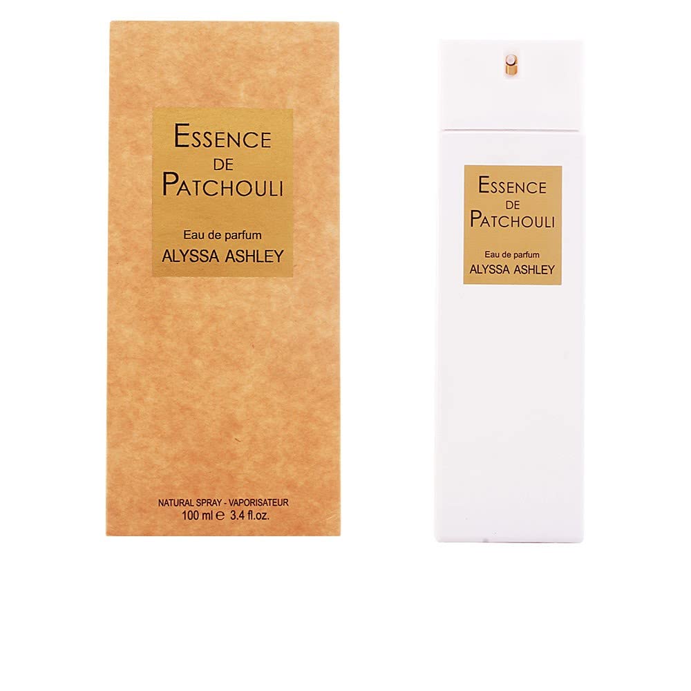 Alyssa Ashley Essence de Patchouli - Vanilla Perfume for Women with Floral Notes - Elegant Womens Fragrance with Rose and Geranium - 3.4 oz EDP Spray