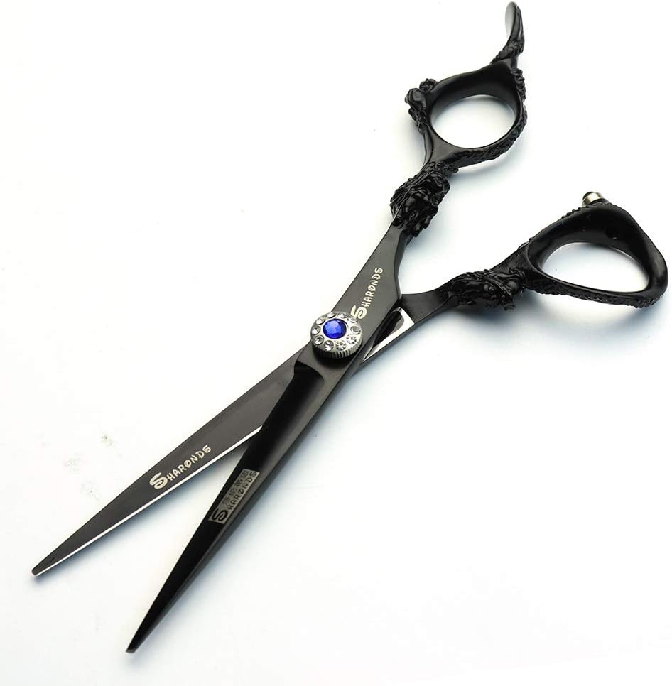 6 inch Hairdressing Scissors Set Barber Shop Hair Beauty Shears Styling Tools (Scissors set)
