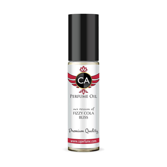 CA Perfume Originals Fizzy Cola Bliss Unisex Fragrance Oil Gourmand Scent Long Lasting Perfumes for Women & Men Travel Size TSA Ready Mini Parfum Body Oil Roll-on 0.33 Fl Oz 10ml