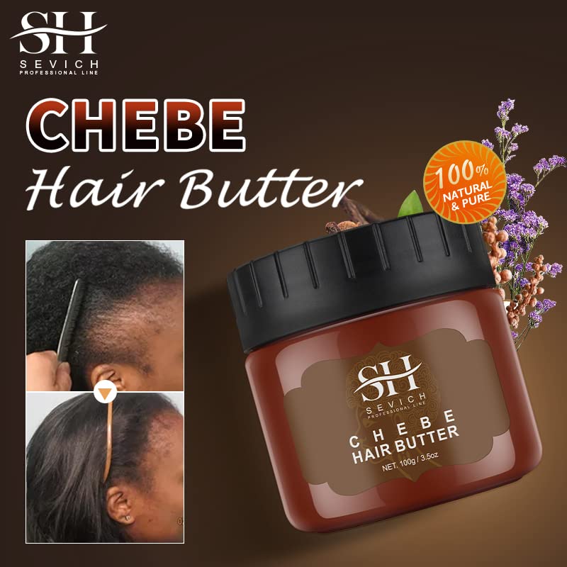 SEVICH Naturals Chebe Powder Hair Treatment Mask - 3.5fluid ounces Conditioner for Dry Damaged Loss-hair Men&Women