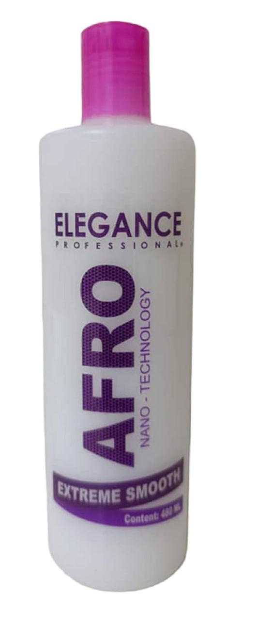 Elegance Professional Afro Surgery - Extreme Straightening Treatment for Wavy, Curly or Very Frizzy Hair - Ideal for Damaged Hair (480ml or 16.23 fl oz)