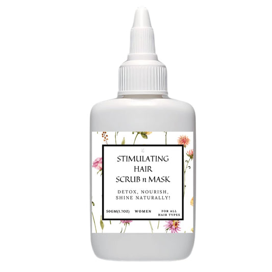 K C Scalp Detox & Hair Treatment Mask - Deep Conditioner for Dry Scalp & Damaged Hair – Scalp Care for Buildup, Flakes & Oil Control – All Hair/Scalp Types – Spa Grade Formula (WOMEN)