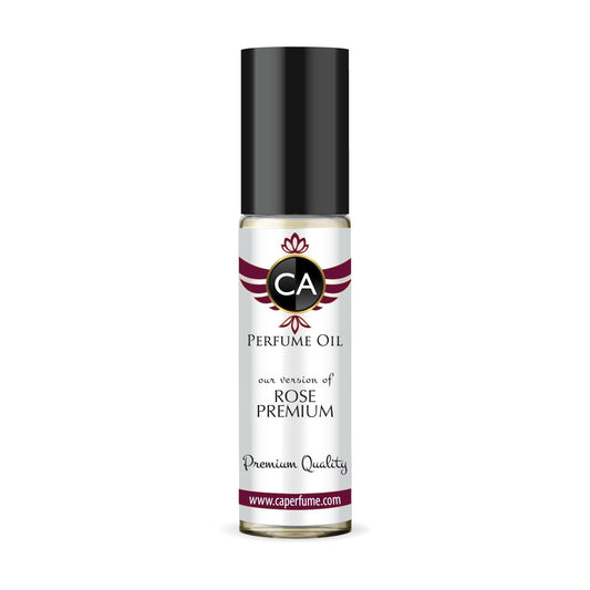 CA Perfume Originals Rose Premium Unisex Fragrance Oil Floral Scent Long Lasting Perfumes for Women & Men Travel Size TSA Ready Mini Parfum Body Oil Roll-on 0.33 Fl Oz 10ml