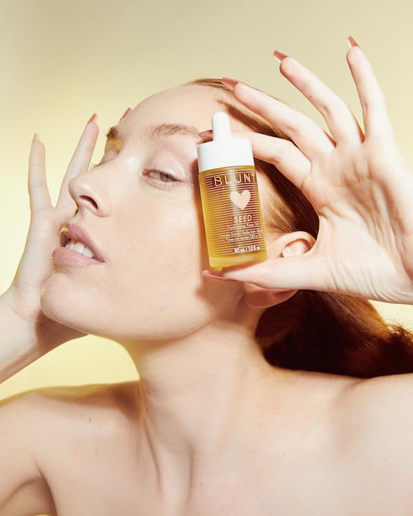 Hemp Seed Hydrating Face Oil | Luxury Moisturizing Serum for All Skin Types | Vegan, Cruelty-Free Facial Care, 1.0 Fl. Oz.