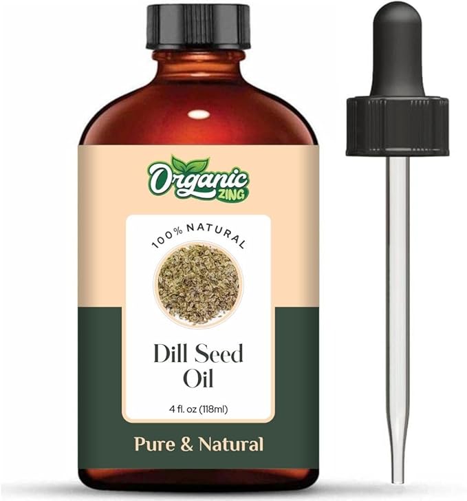 Dill Seed (Anethum Graveolens) Oil | Pure & Natural Essential Oil for Skincare, Aroma and Diffusers - 118ml/3.99fl oz
