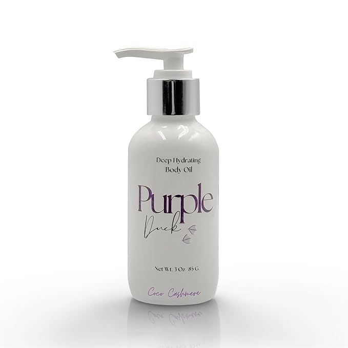 Hydrating Body Oil for Women | Lightweight All-Natural Moisturizing Oil | Fast-Absorbing Moisturizer | Scented Body Oil for Women - Coco Cashmere 3 Oz