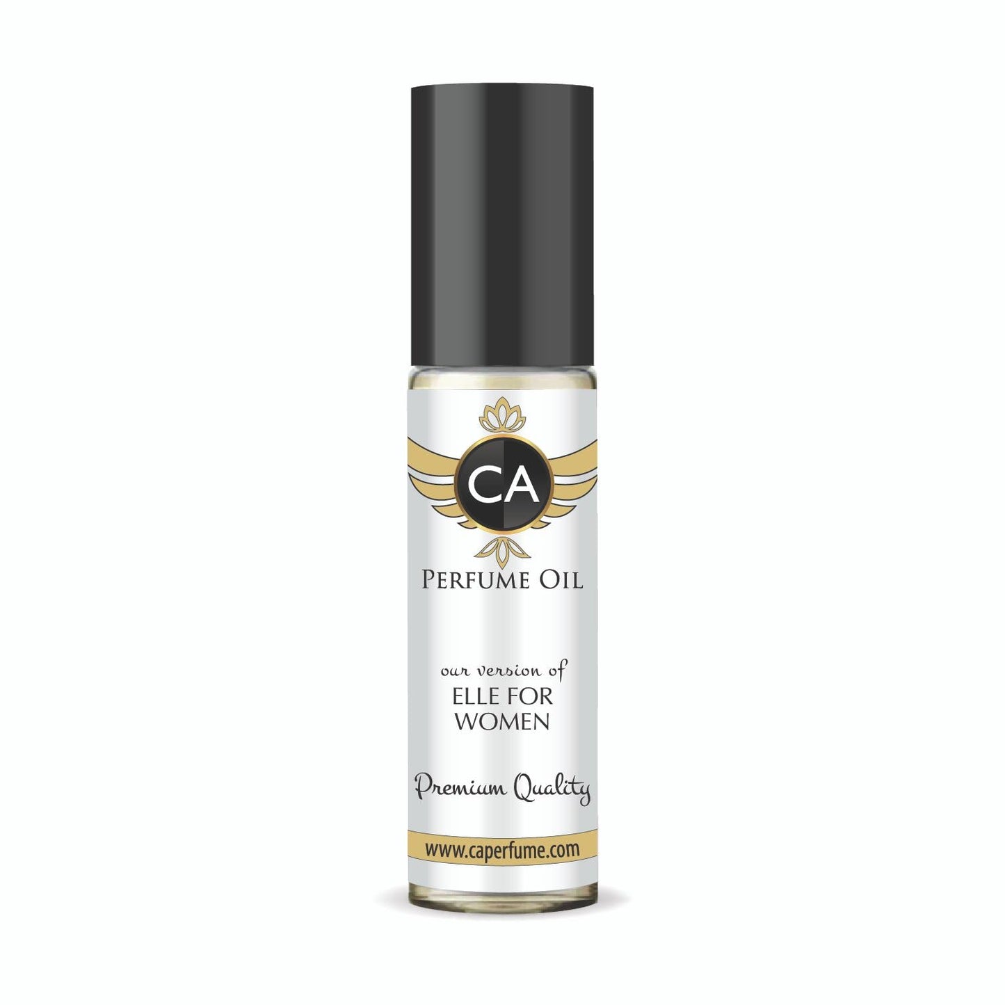CA Perfume Impression of Elle for Women Fragrance Oil Amber Floral Scent Long Lasting Perfumes for Women Travel Size TSA Ready Mini Parfum Body Oil Roll-on 0.33 Fl Oz 10ml
