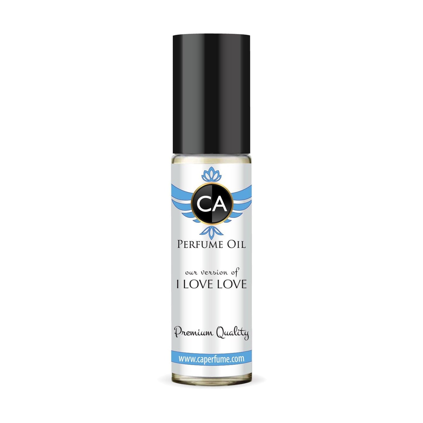 CA Perfume Impression of I Love Love for Women Fragrance Oil Floral Woody Musk Scent Long Lasting Perfumes for Women Travel Size TSA Ready Mini Parfum Body Oil Roll-on 0.33 Fl Oz 10ml