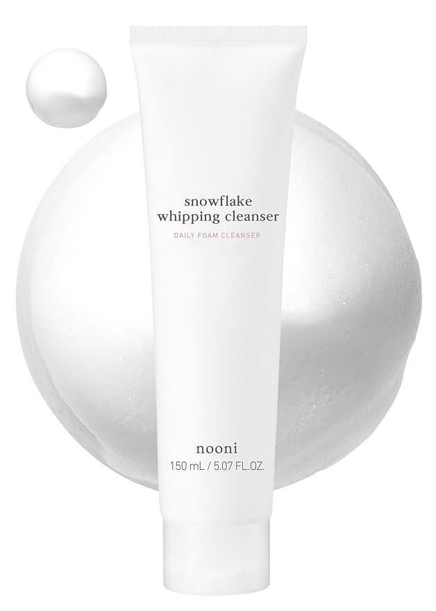 I DEW CARE Hydrogel Eye Patch - Starlit Kitten (5 EA) + NOONI Korean Facial Clenaser - Snowflake Whipping Cleanser 5.07 Fl Oz Bundle