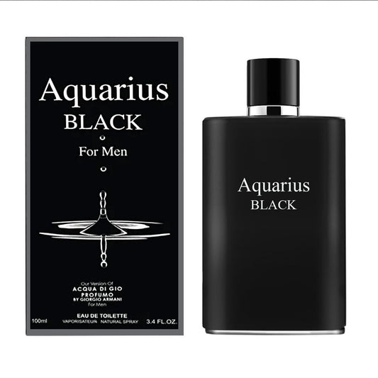 Black for Men Eau de Toilette Natural Spray Men Cologne Masculine Scent 3.4 Fl Oz/100ML