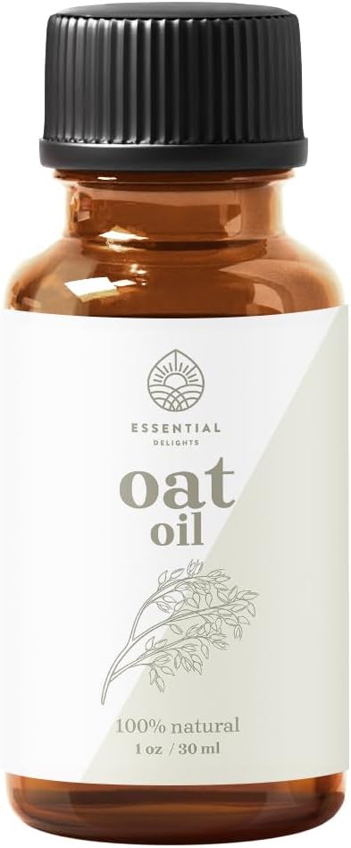 Oat Oil - Premium Undiluted Carrier Oil | for Skin, Face, Body, Hair Revitalization | Vegan & Cruelty Free (1 Fl Oz)